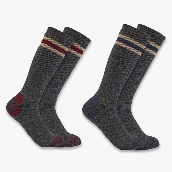 Carhartt Midweight Camp Boot Sock 2 Pack - Picture 3 of 11